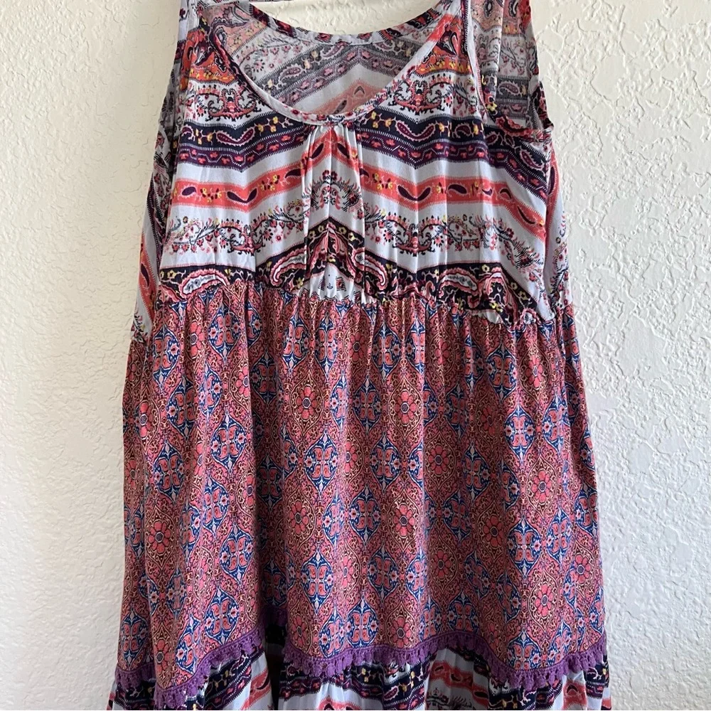EUC Mossimo flowy hippie chic summer beach dress, size medium - Picture 6 of 7